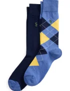 Polo Ralph Lauren чорапи мъжки с памук 2 броя тъмносини 449912706