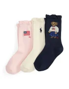 Polo Ralph Lauren чорапи за деца 3 броя многоцветни 447P11076001