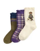 Polo Ralph Lauren чорапи за деца 3 броя многоцветни 447P21078001