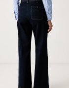 Polo Ralph Lauren дънки wide leg дамски тъмносини 211B17119