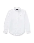 Polo Ralph Lauren Детска памучна риза в бяло 323677133001