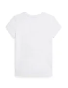 Polo Ralph Lauren Детска памучна тениска в бяло 313A98403001
