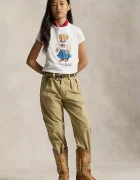 Polo Ralph Lauren Детска памучна тениска в бяло 313A98403001