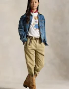 Polo Ralph Lauren Детска памучна тениска в бяло 313A98403001