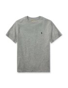 Polo Ralph Lauren Детска памучна тениска в меланж на сиво