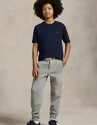 Polo Ralph Lauren Детска памучна тениска в тъмносиньо с изчистен дизайн