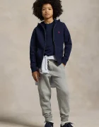 Polo Ralph Lauren Детска памучна тениска в тъмносиньо с изчистен дизайн