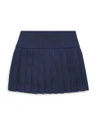 Polo Ralph Lauren Детска пола в тъмносиньо къса разкроена