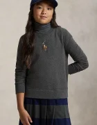 Polo Ralph Lauren Детска рокля в сиво къса разкроена 313978991001