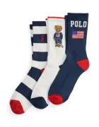 Polo Ralph Lauren Детски чорапи (3 чифта) в тъмносиньо 443P03163001