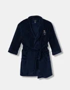 Polo Ralph Lauren Детски халат в тъмносиньо