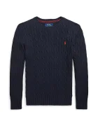 Polo Ralph Lauren Детски памучен пуловер в черно 323702674060