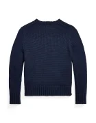 Polo Ralph Lauren Детски памучен пуловер в тъмносиньо 323668285001