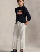 Polo Ralph Lauren Детски памучен пуловер в тъмносиньо 323668285001