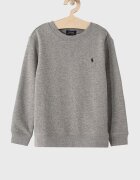 Polo Ralph Lauren Детски суичър в сиво с изчистен дизайн