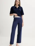 Polo Ralph Lauren долнище на пижама дамско с лиосел тъмносиньо 4P0290