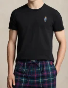 Polo Ralph Lauren домашна тениска мъжка от памук черна 714P18502