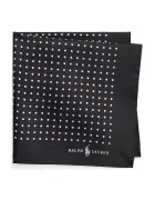 Polo Ralph Lauren джобна кърпичка мъжка от коприна черна 712532869