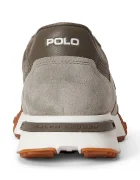 Polo Ralph Lauren Eldridge маратонки мъжки от кожа сиви спортни обувки 809P15701003
