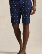 Polo Ralph Lauren Късо долнище на пижама мъжко в тъмносиньо с десен 714844765001