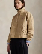 Polo Ralph Lauren късо яке дамско от деним бежово 211936442