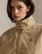 Polo Ralph Lauren късо яке дамско от деним бежово 211936442
