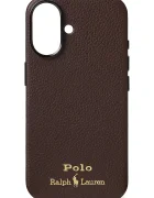 Polo Ralph Lauren Кейс за телефон iPhone 16 в кафяво 405P17551