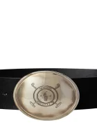 Polo Ralph Lauren колан дамски от кожа черен 429P24266
