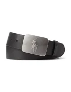Polo Ralph Lauren колан мъжки от кожа черен 405761965