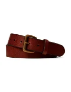 Polo Ralph Lauren колан мъжки от кожа кафяв 405826042002