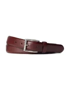 Polo Ralph Lauren колан мъжки от кожа кафяв 405913730
