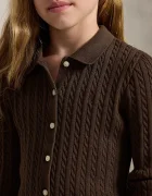 Polo Ralph Lauren комплект за деца от памук кафяв 313950779501