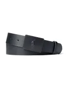 Polo Ralph Lauren Кожен колан мъжки в черно 405691693005