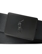 Polo Ralph Lauren Кожен колан мъжки в черно 405691693005