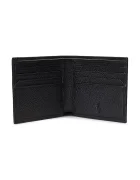 Polo Ralph Lauren Кожен портфейл мъжки в черно 405963224