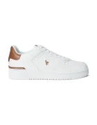 Polo Ralph Lauren Кожени маратонки Masters Crt в бяло 809923071002