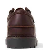 Polo Ralph Lauren Кожени половинки обувки Jett Apron мъжки в кафяво 803945530002