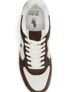 Polo Ralph Lauren Masters Crt маратонки мъжки от кожа бели 809P15491002