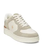 Polo Ralph Lauren Masters Crt маратонки мъжки от кожа бежови 809945251002