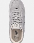 Polo Ralph Lauren Mastr Ct Rib маратонки мъжки от велур сиви 809P13085002