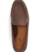Polo Ralph Lauren мокасини мъжки от велур Merton Vnetn кафяви 803P09766001