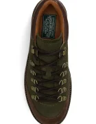 Polo Ralph Lauren обувки мъжки от кожа Polo Alp Low зелени 812P15877001
