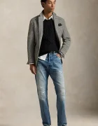Polo Ralph Lauren Памучен пуловер мъжки в черно от топла материя 710775885012