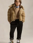 Polo Ralph Lauren Памучен пуловер в кафяво 322702674082
