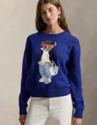 Polo Ralph Lauren Памучен пуловер в тъмносиньо 211A96238