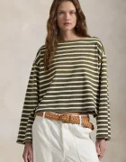 Polo Ralph Lauren Памучна блуза с дълги ръкави