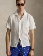 Polo Ralph Lauren Памучна риза в сиво със свободна кройка 710B14259
