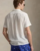 Polo Ralph Lauren Памучна риза в сиво със свободна кройка 710B14259
