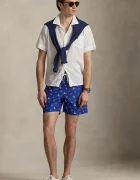 Polo Ralph Lauren Памучна риза в сиво със свободна кройка 710B14259