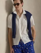 Polo Ralph Lauren Памучна риза в сиво със свободна кройка 710B14259